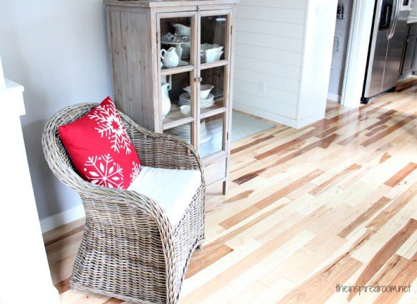 rustic sitting area